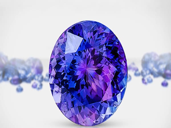 Tanzanite thuộc các loại đá quý hiếm