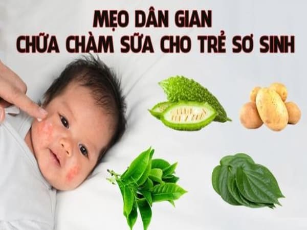 Mẹo chữa chàm sữa ở trẻ sơ sinh - Tắm lá tự nhiên giúp làm dịu da