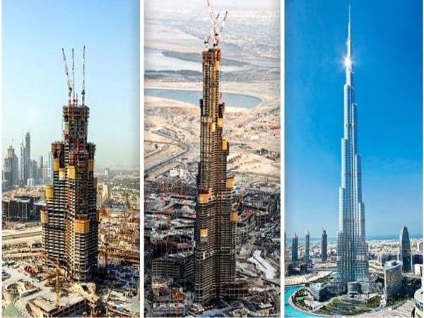 Tháp Burj Khalifa là kết quả của quá trình 6 năm làm việc không ngừng nghỉ